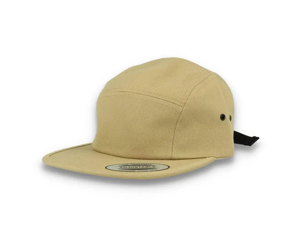 Khaki 5-Panel Classic Jockey Cap - Yupoong 7005 - LOKK