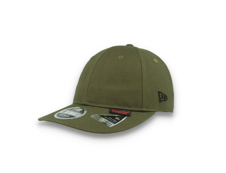 9FIFTY Retro Crown Ventile Olive Green - LOKK