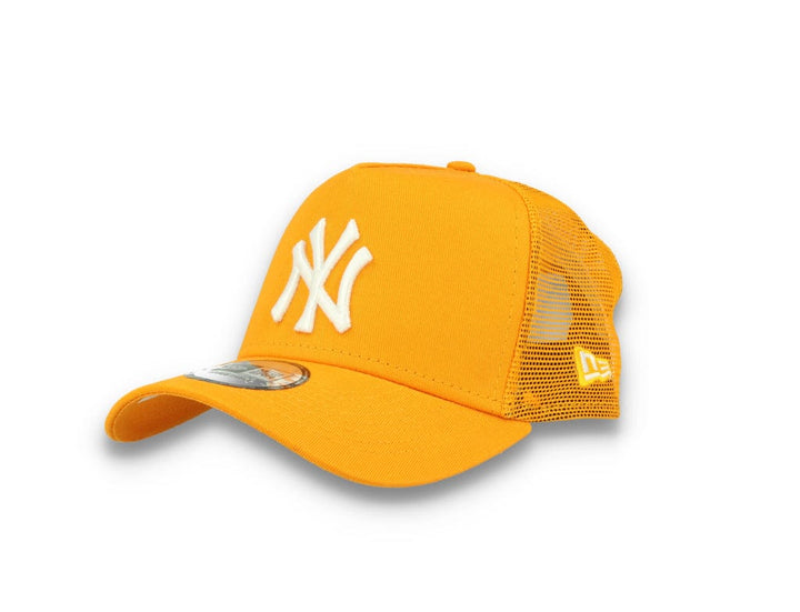 Tonal Mesh Trucker Cap NY Yankees R Gold - LOKK