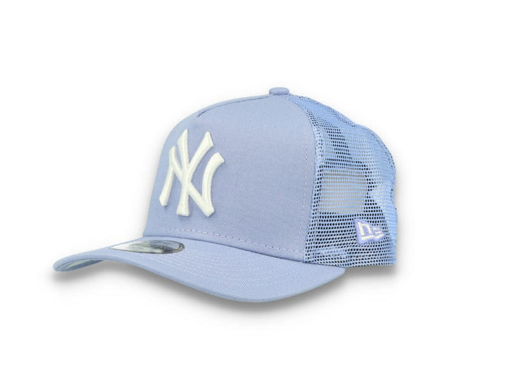Kids Trucker Cap Tonal Mesh NY Yankees Light Purple - LOKK
