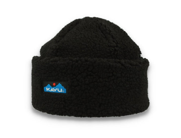 Beanie Fur Ball Black Smoke - LOKK
