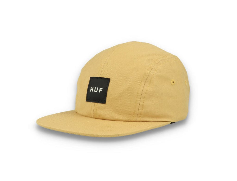 Cap 5-Panel Sort HUF Essential Box Logo Volley Brown - LOKK