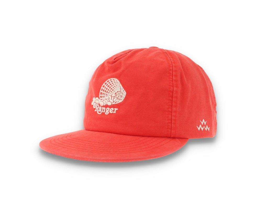 Ranger Soft Peak Cap Red - LOKK