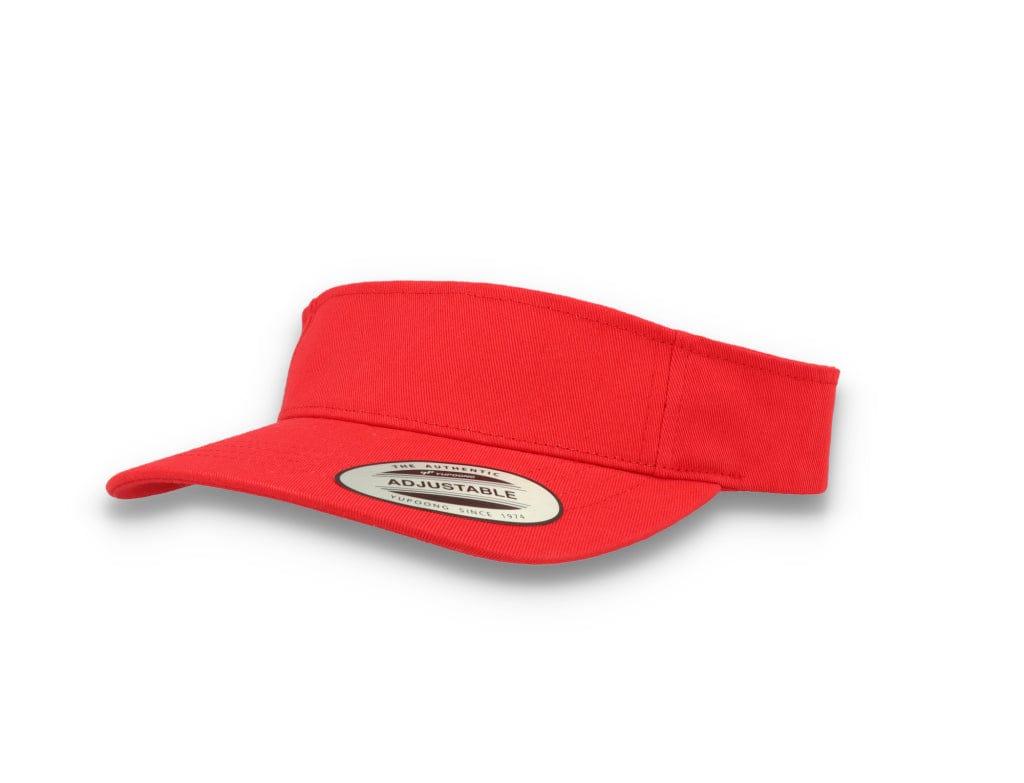 Sun Visor Curved Red - Yupoong 8888 - LOKK