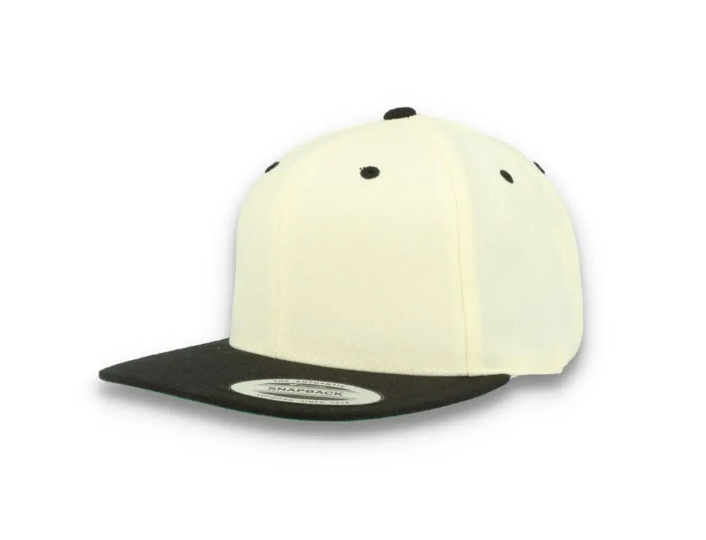 Yupoong Classic Snapback 6089MT White/Black - LOKK