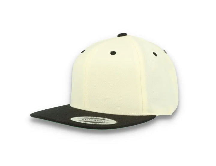 Yupoong Classic Snapback 6089MT White/Black - LOKK