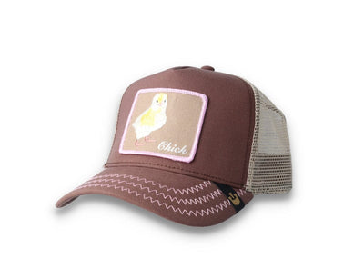 Goorin Trucker Cap Chicky Boom Brown