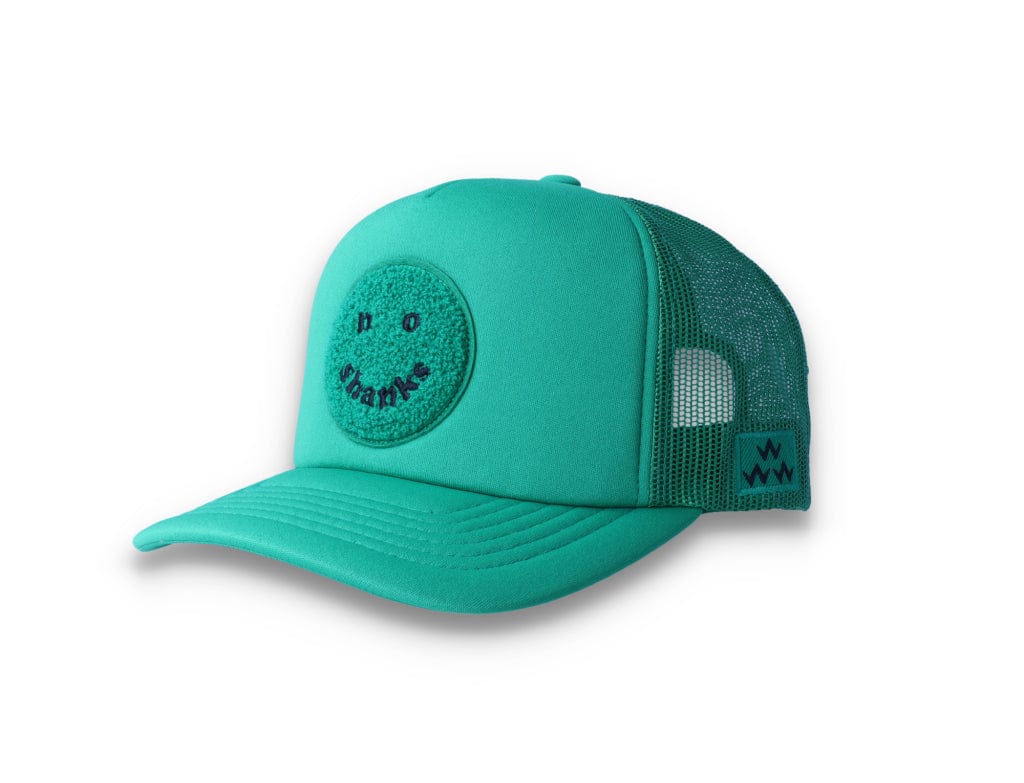 No Shanks Trucker Cap Green - LOKK