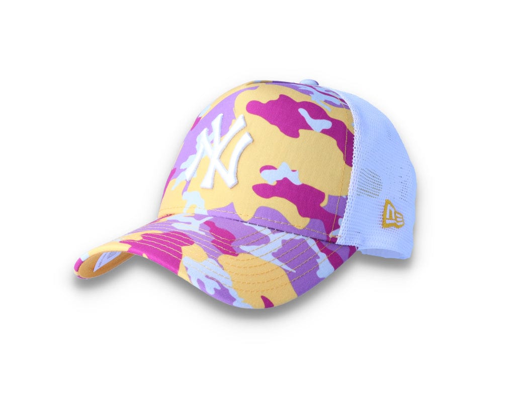 Trucker Cap Camo Pack NY Yankees Pink/Purple/Orange - LOKK