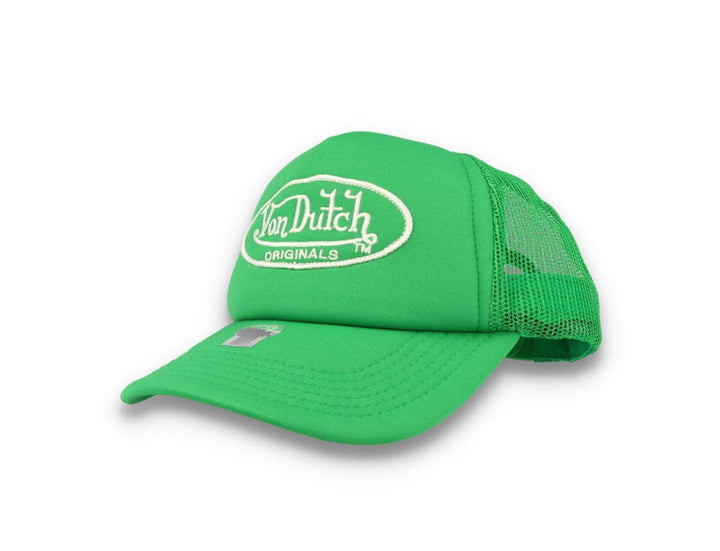 Von Dutch Trucker Cap Tampa Foam Green/Green - LOKK