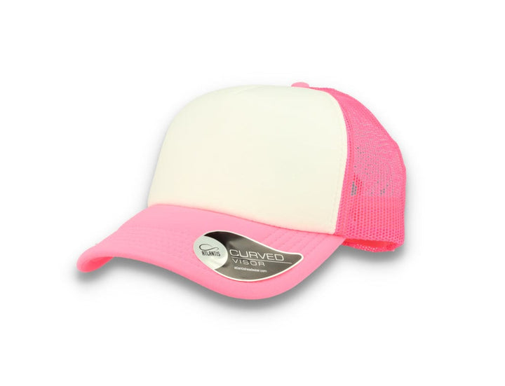 Trucker Cap Fuchsia Fluo/White Atlantis Rapper Foam - LOKK