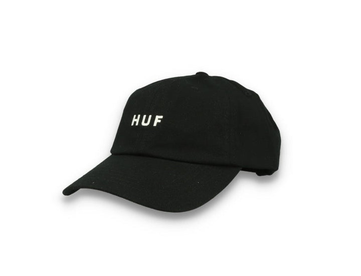 Huf Set Og Cv 6 Panel Hat Black - LOKK