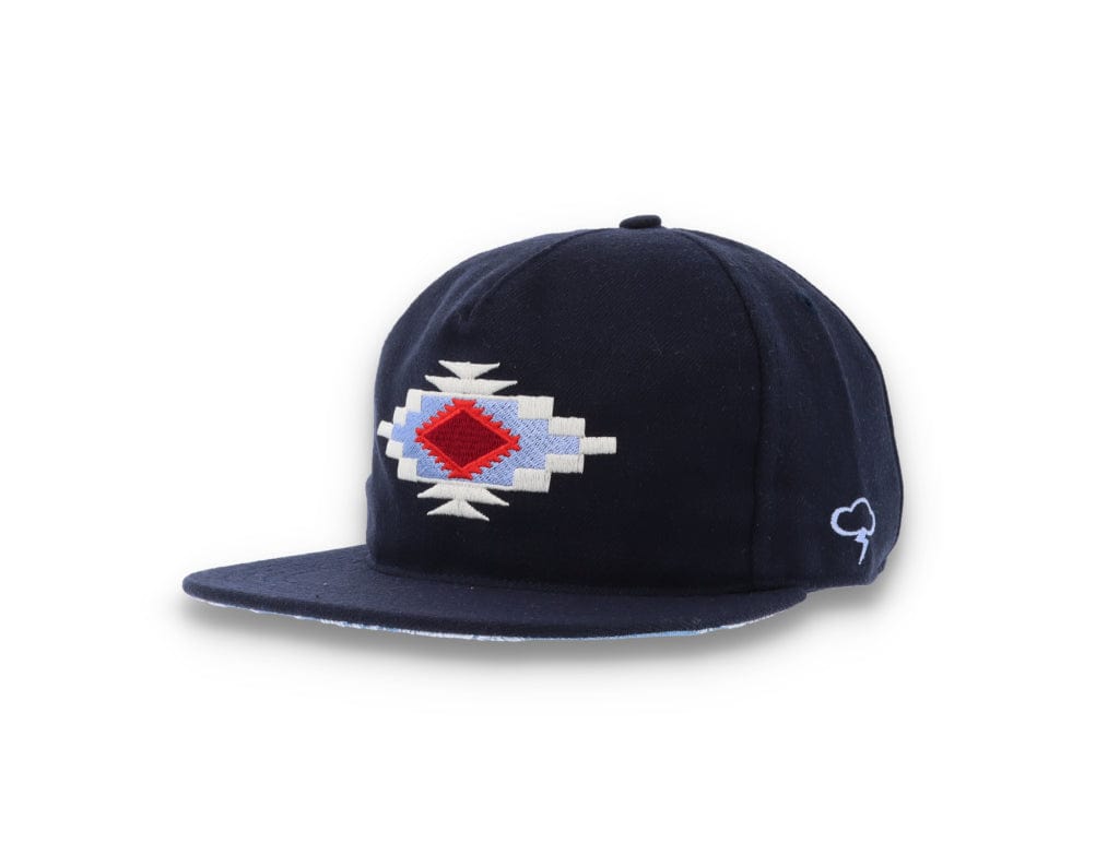 The Ampal Creative Chimayo Wool Navy - LOKK
