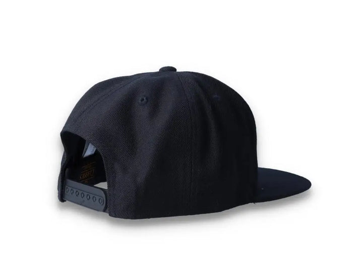 Black Snapback Cap - Yupoong 6089M - LOKK