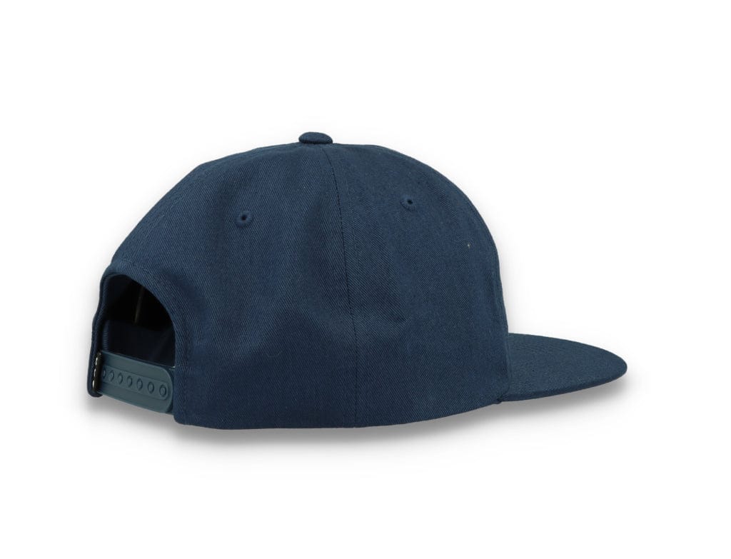 Cap Snapback Essential Unstructured Box Indigo Blue - LOKK