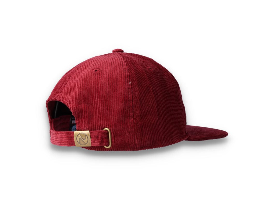 Playdude Trip Advisor Cord Cap Burgundy - LOKK