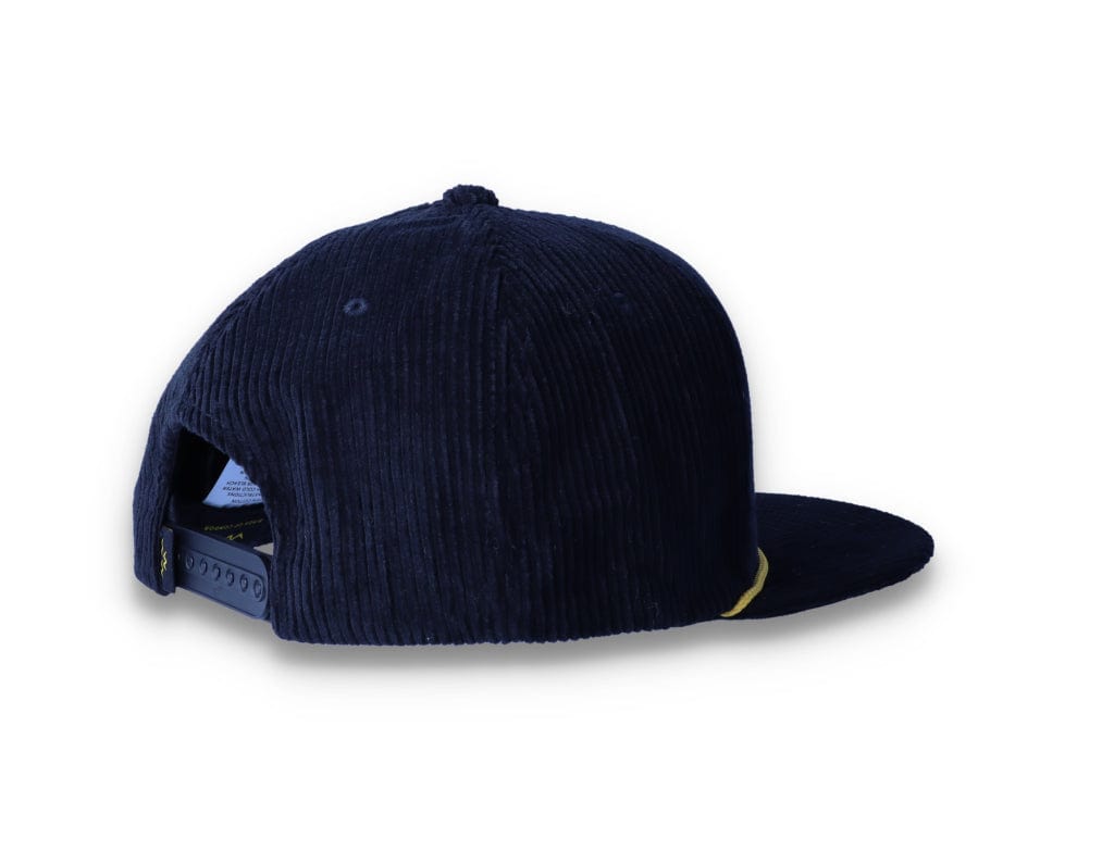 Snapback Cap Black Weekend Warrior Corduroy - LOKK
