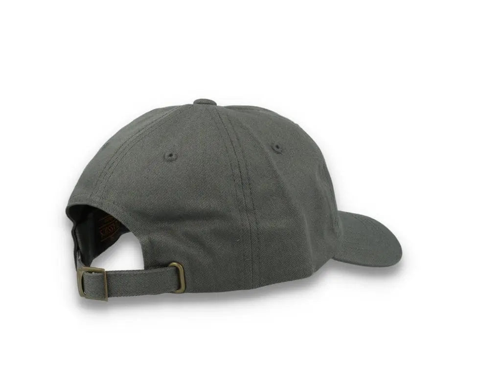 Dark Grey Dad Cap Low Profile Cotton Twill - Yupoong 6245CM - LOKK