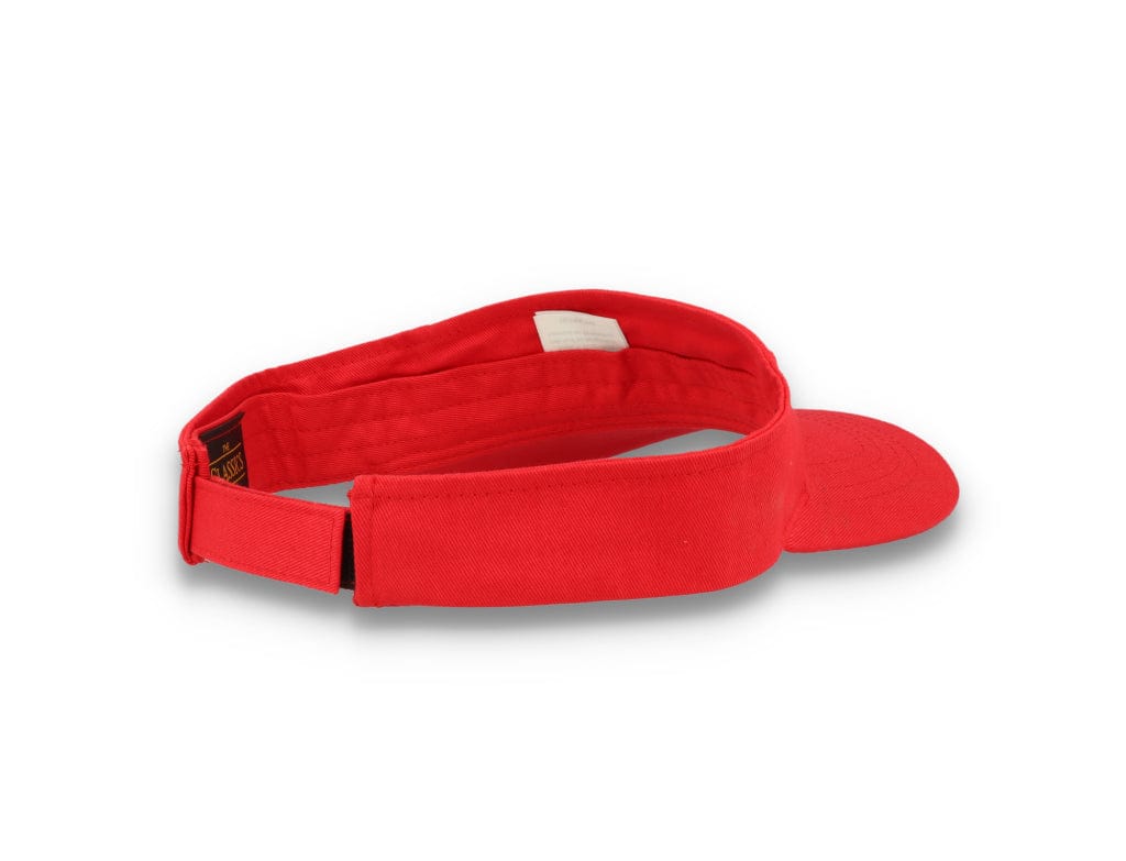 Sun Visor Curved Red - Yupoong 8888 - LOKK