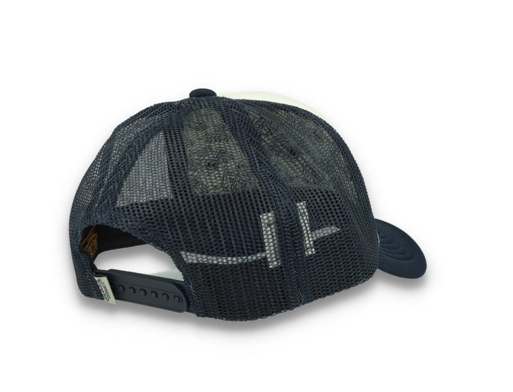 Von Dutch Trucker Cap Baker White/Navy - LOKK