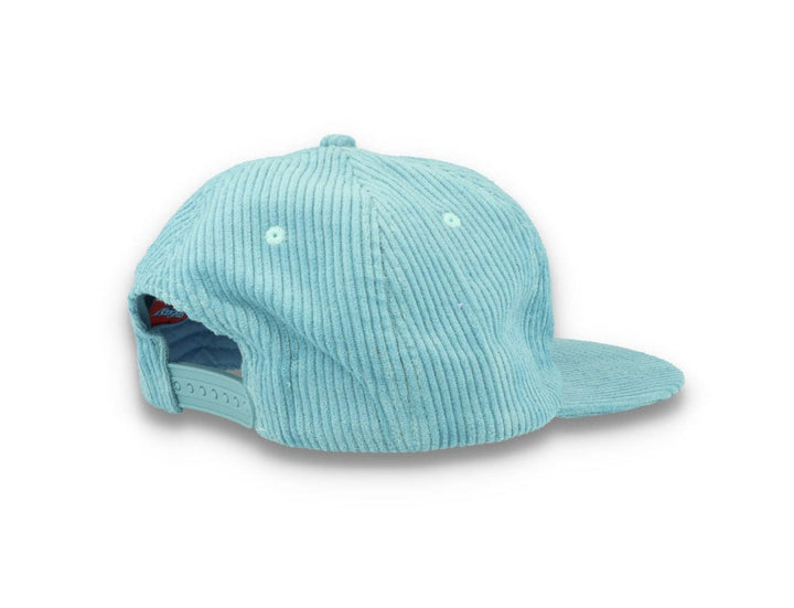 Free & Easy Don't Trip Fat Corduroy Snapback Cap Blue - LOKK