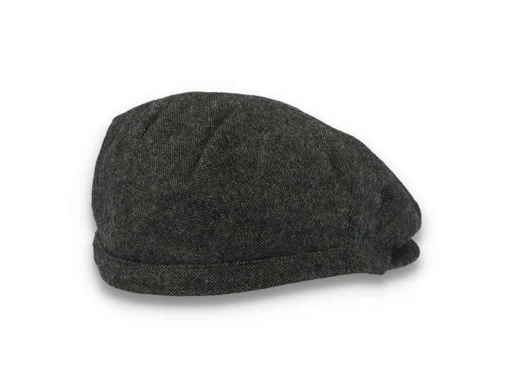 Barbour Barlow Flat Cap Dark Grey - LOKK