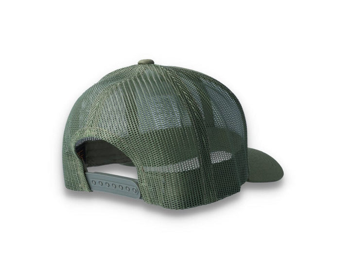 Green Trucker Cap Retro - Yupoong 6606 - LOKK