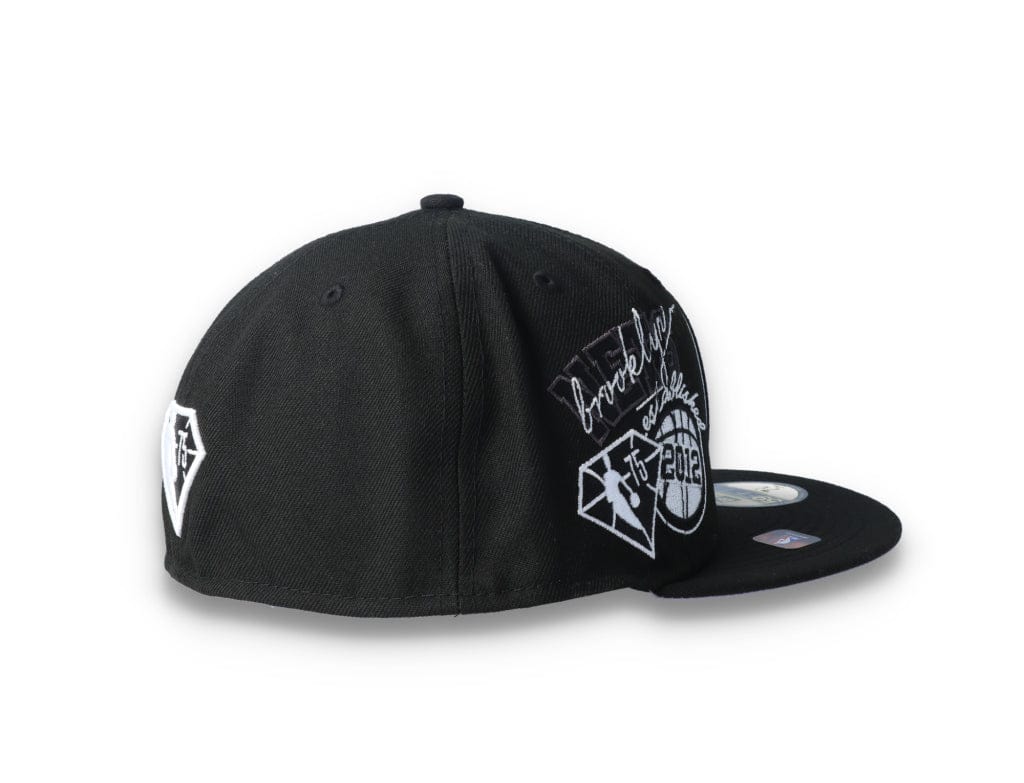 59FIFTY Brooklyn Nets NBA Back Half - LOKK