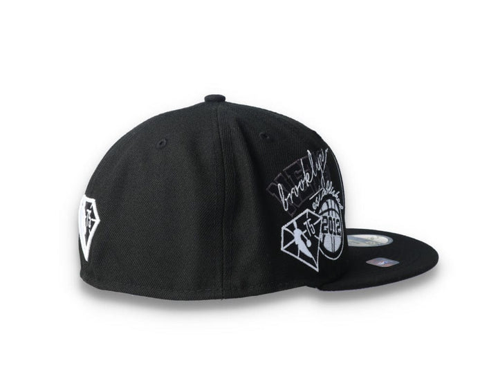 59FIFTY Brooklyn Nets NBA Back Half - LOKK