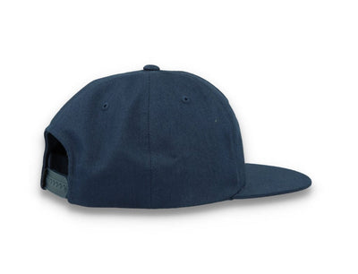 Cap Snapback Essential Unstructured Box Indigo Blue