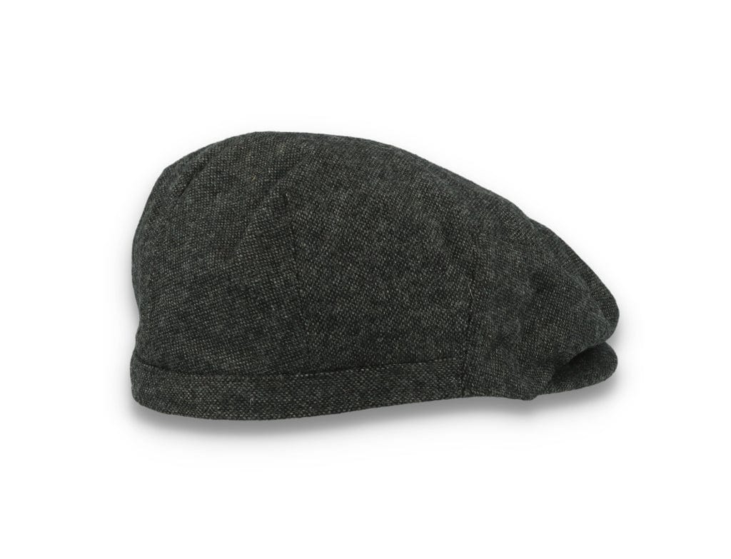 Barbour Barlow Flat Cap Dark Grey - LOKK