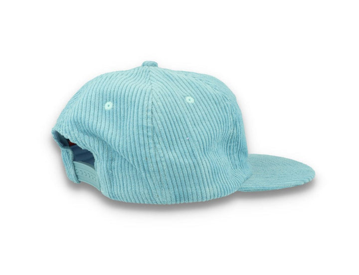 Free & Easy Don't Trip Fat Corduroy Snapback Cap Blue - LOKK
