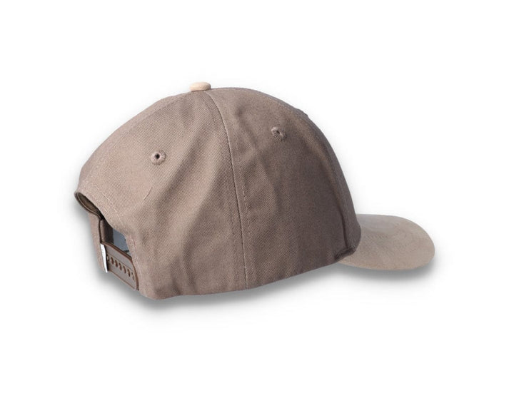 Baseball Cap Suede II Caribou Brown/Oyster Grey - LOKK