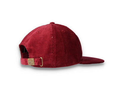 Playdude Trip Advisor Cord Cap Burgundy