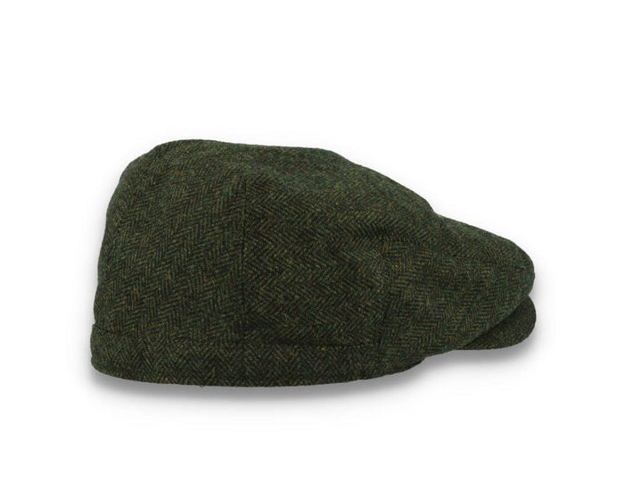 Barbour Barlow Flat Cap Olive - LOKK