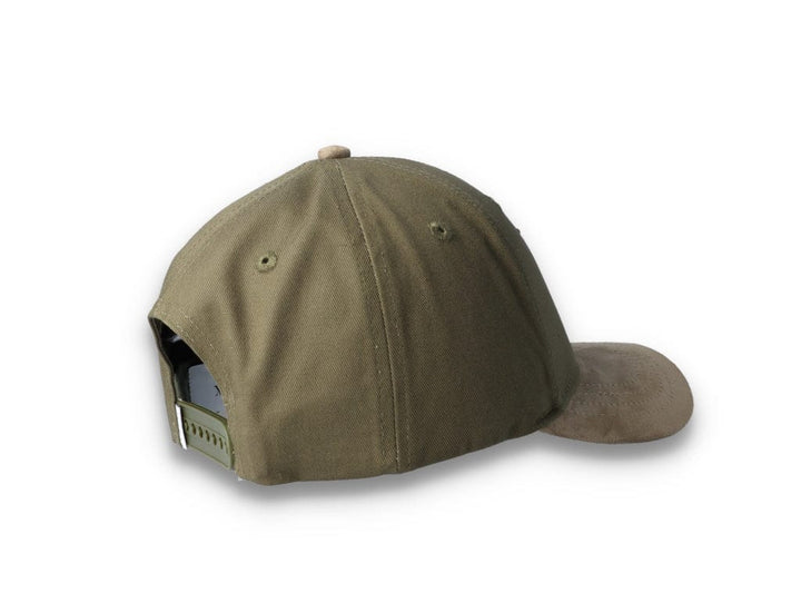 Baseball Cap Suede II Olive Night/Turtle Green - LOKK