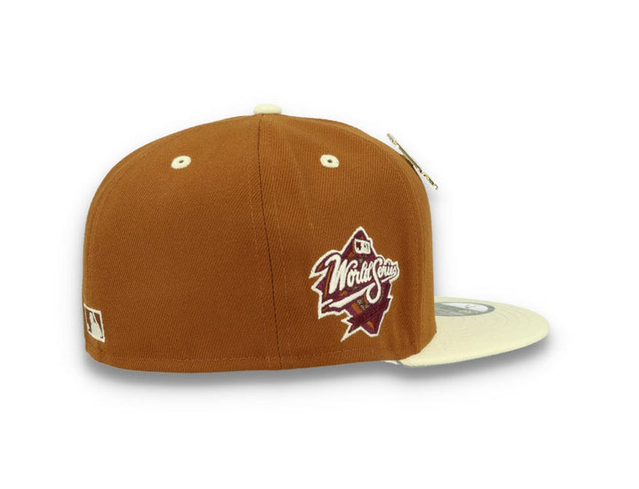 59FIFTY MLB World Series Trail Mix New York Yankees Rust/White - LOKK