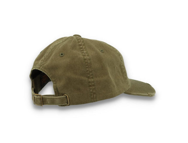 Low Profile Destroyed Cap Buck Green 6245DC - LOKK