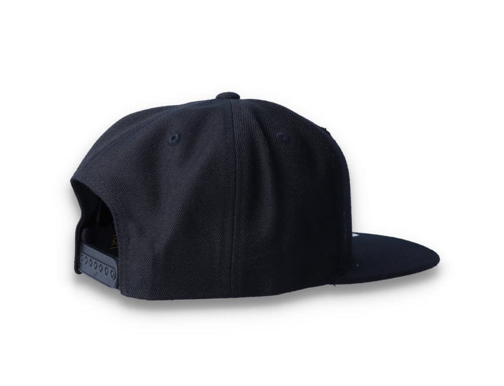 Kids Black/Black Snapback Cap - Yupoong 6089M - LOKK