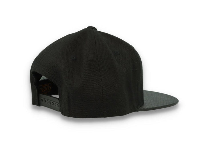 Yupoong Carbon Snapback Black/Carbon 6089CA - LOKK