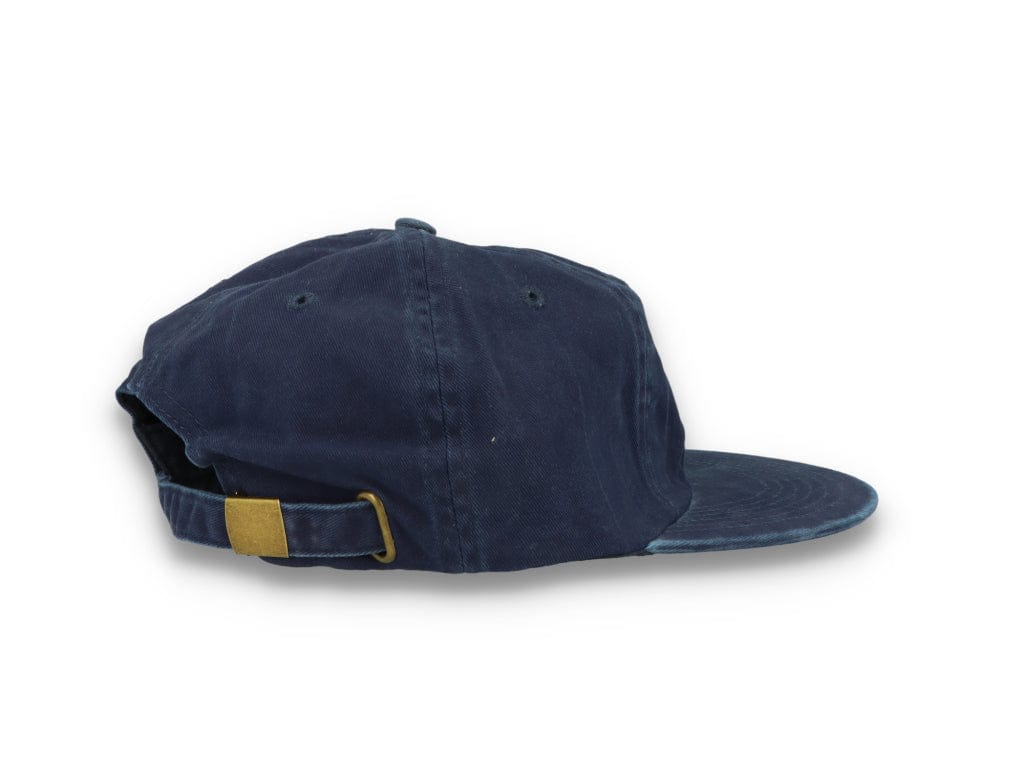 Free & Easy Don't Trip Strapback Hat Washed Navy - LOKK