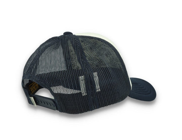 Von Dutch Trucker Cap Baker White/Navy - LOKK