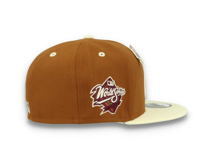 59FIFTY MLB World Series Trail Mix New York Yankees Rust/White - LOKK