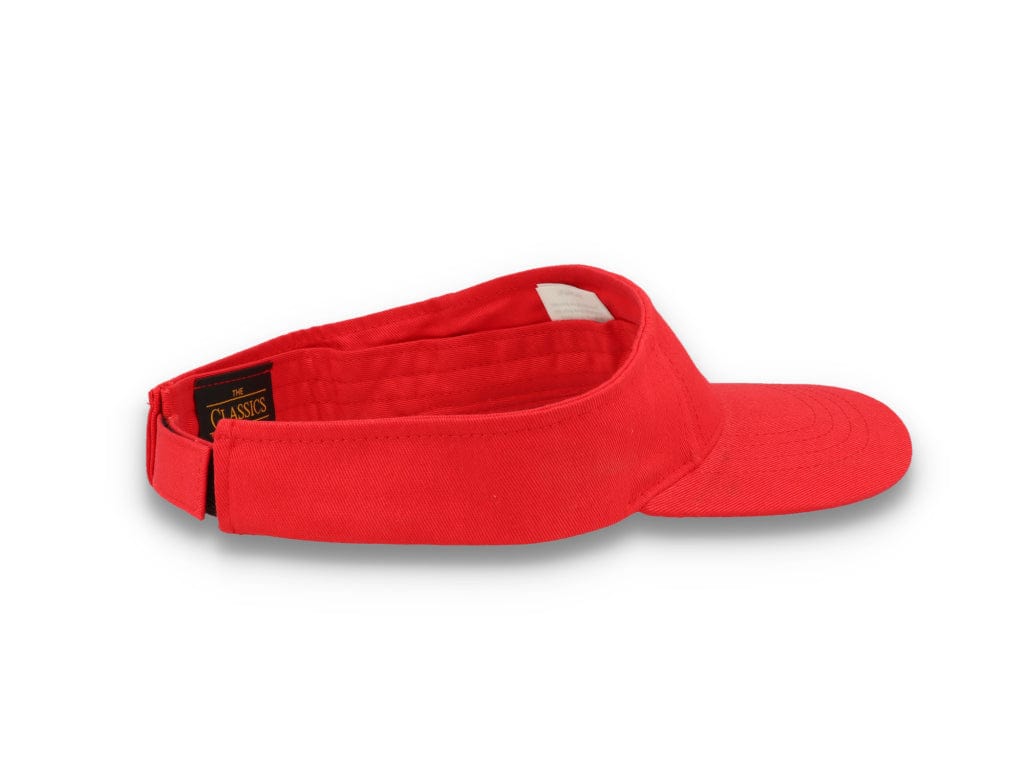 Sun Visor Curved Red - Yupoong 8888 - LOKK