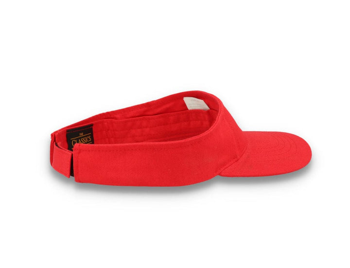 Sun Visor Curved Red - Yupoong 8888 - LOKK