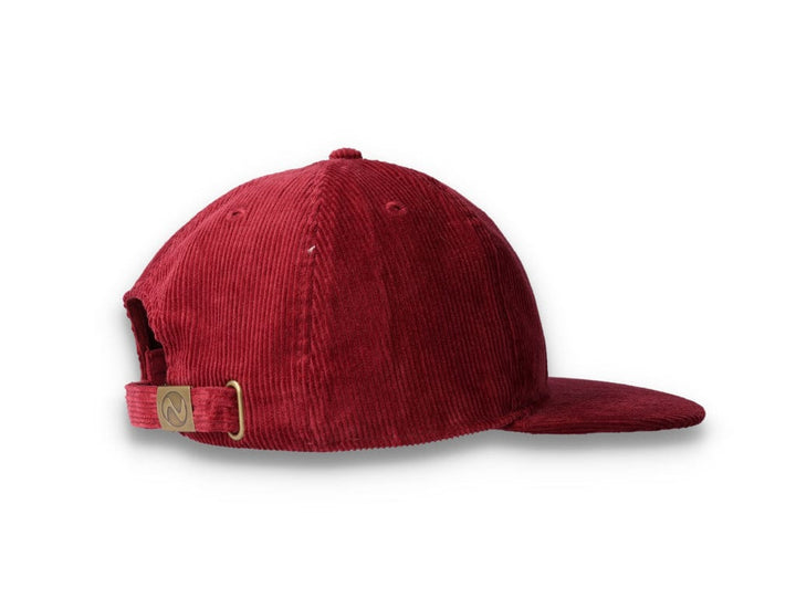 Playdude Trip Advisor Cord Cap Burgundy - LOKK