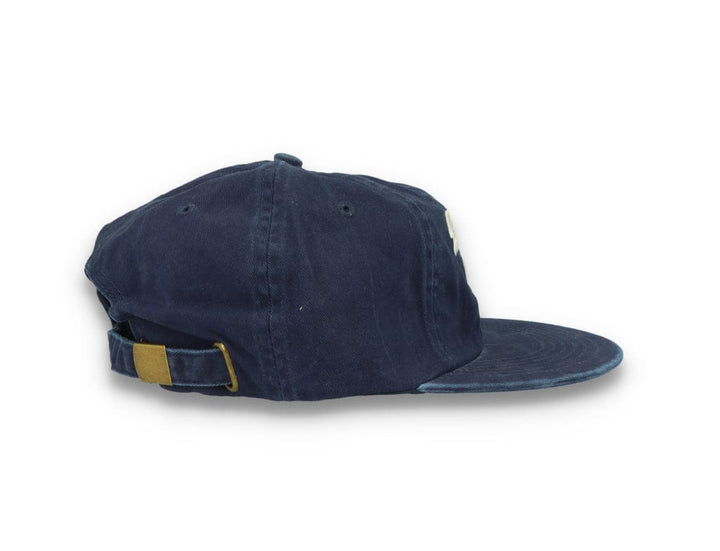 Free & Easy Don't Trip Strapback Hat Washed Navy - LOKK