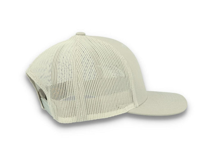Silver Grey Trucker Cap Retro - Yupoong 6606 - LOKK