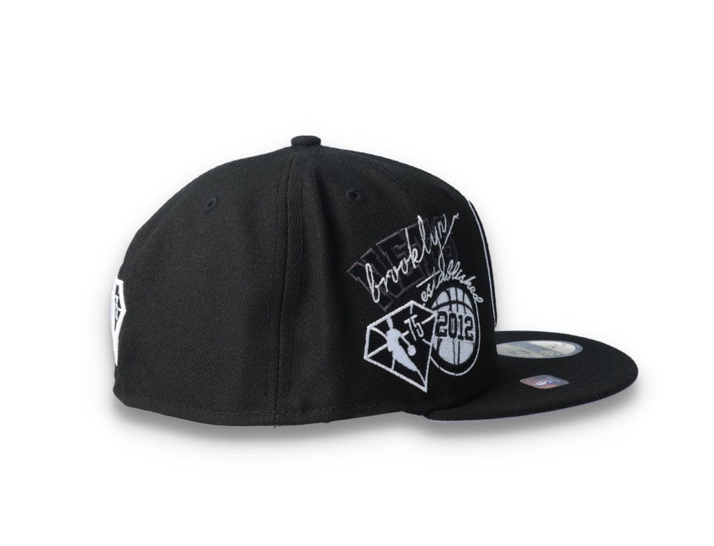 59FIFTY Brooklyn Nets NBA Back Half - LOKK