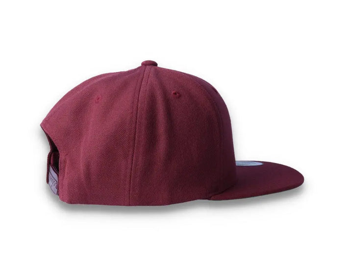 Maroon Snapback Cap - Yupoong 6089M - LOKK